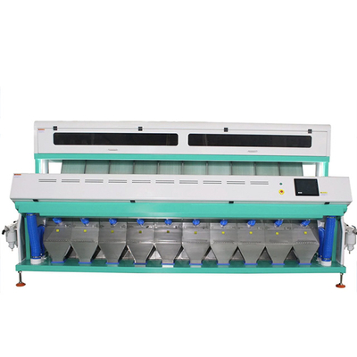 Máquina clasificadora de color de vegetales deshidratados / plástico de captura de imágenes de arroz de captura de imágenes de cámara CCD de 10 canales